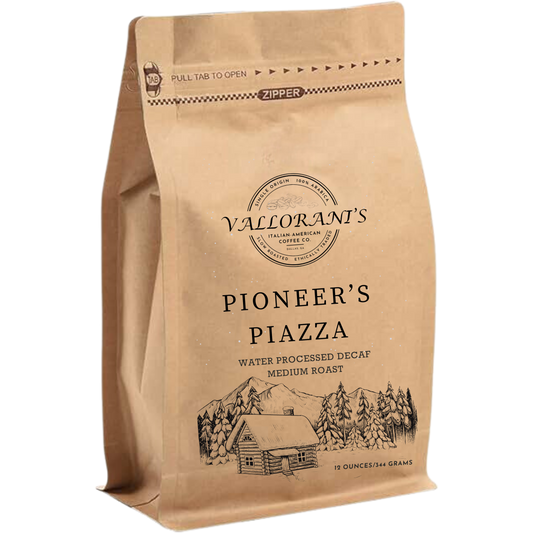 "Pioneer's Piazza" Decaf Roast